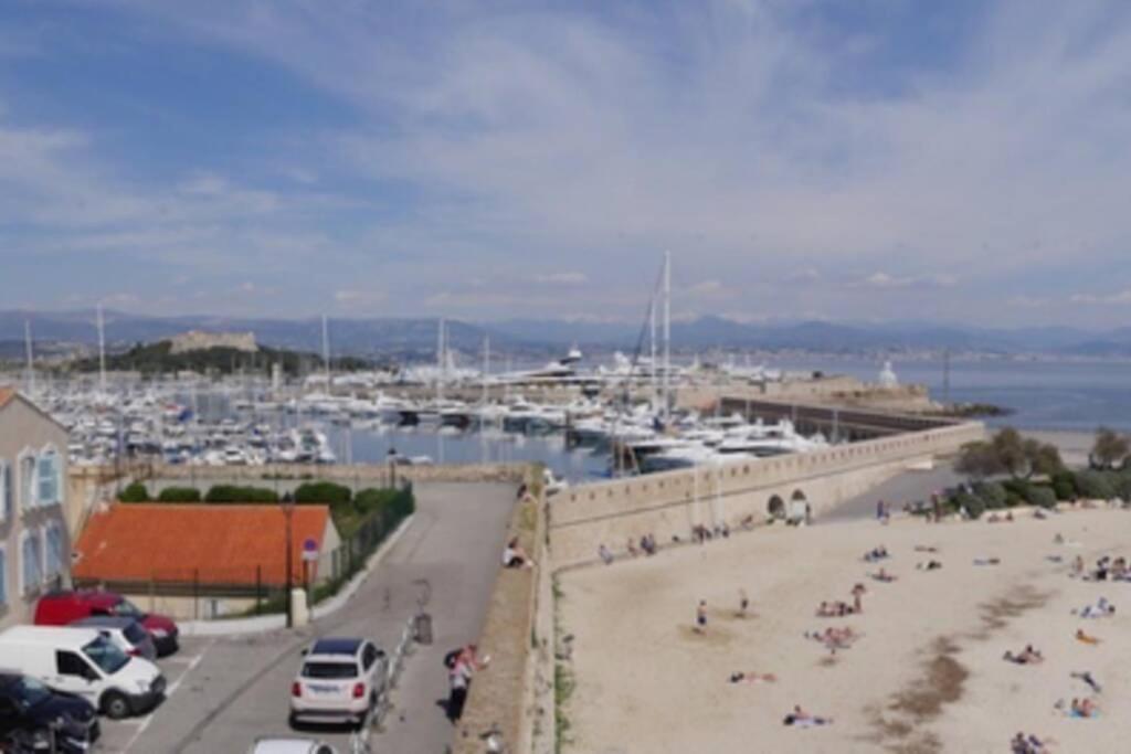 Bord De Mer - Ac, Wifi, Chic, Sea View, Beach 2 Minutes Walk Antibes Eksteriør bilde