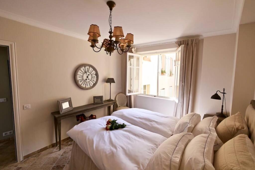 Bord De Mer - Ac, Wifi, Chic, Sea View, Beach 2 Minutes Walk Antibes Eksteriør bilde